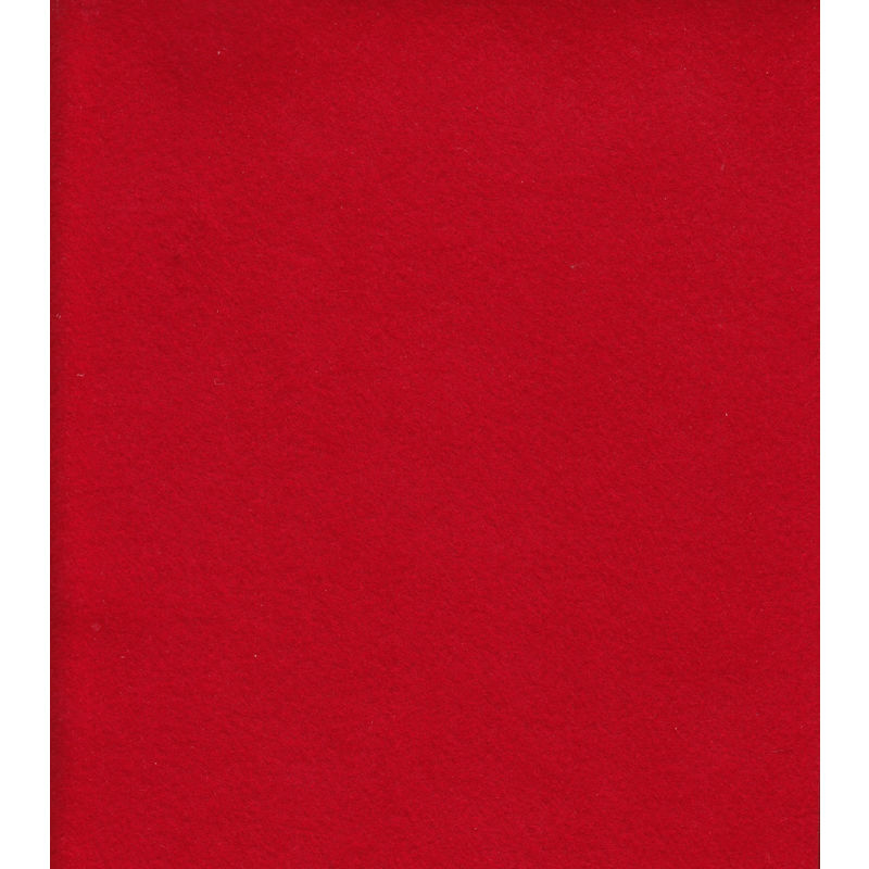 Acrylic Felt Rectangles (Squares), Approximately 30 x 25cm, RED, 10 Pack