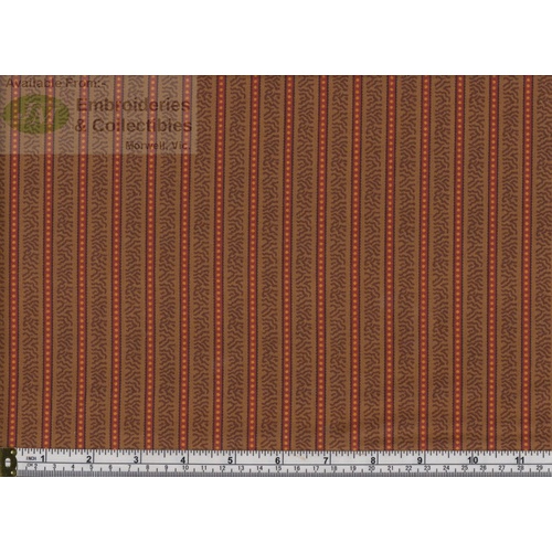 Ember Reds, 112cm Wide per Metre