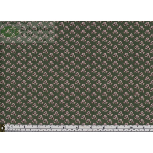 78cm REMNANT Windham Fabrics Cotton Prints, Hannah Wallis CA 1840 #32003, 112cm Wide