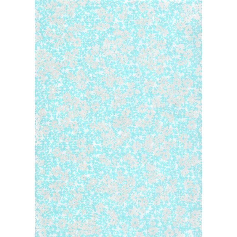 Shimmer & Shine, Shimmery Shadow Flower White, 110cm Wide Cotton Fabric 0102/1209