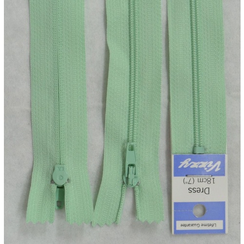 Vizzy Dress Zip, 18cm Colour 97 MINT