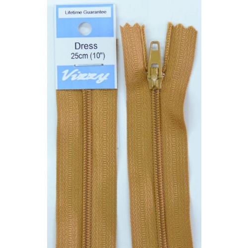 Vizzy Dress Zip, 25cm Colour 09 SUEDE