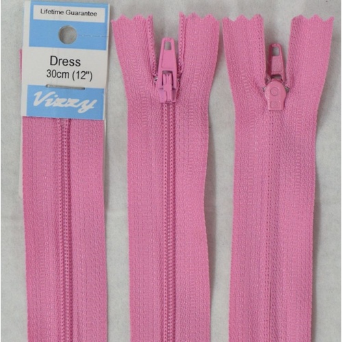 Vizzy Dress Zip, 30cm Colour 28 LOLLY PINK