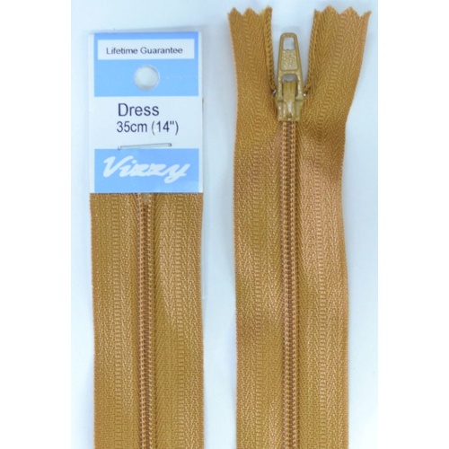 Vizzy Dress Zip, 35cm Colour 09 SUEDE