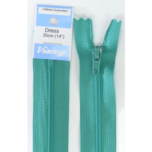 Vizzy Dress Zip, 35cm Colour 112 SEA MIST