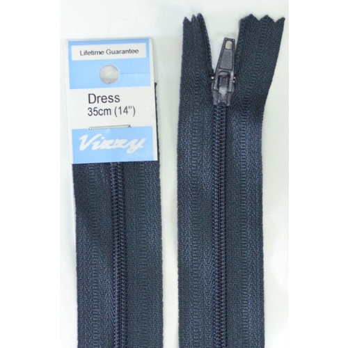 Vizzy Dress Zip, 35cm Colour 59 FRENCH NAVY
