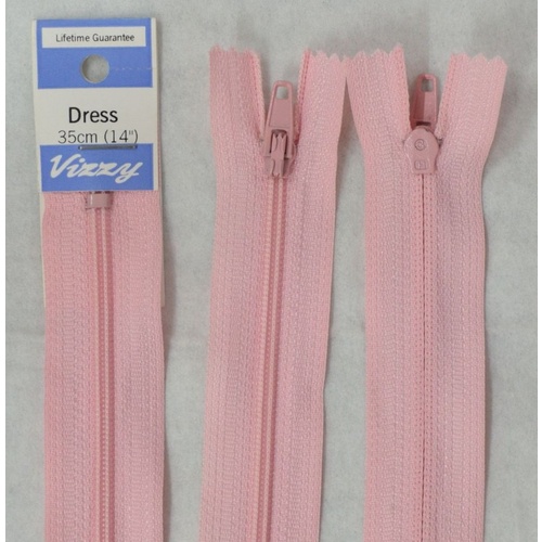 Vizzy Dress Zip, 35cm Colour 90 DUSTY PINK