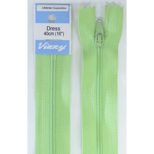 Vizzy Dress Zip, 40cm Colour 41 NIL GREEN