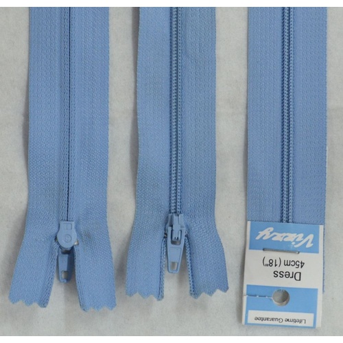 Vizzy Dress Zip, 45cm Colour 88 MID BLUE