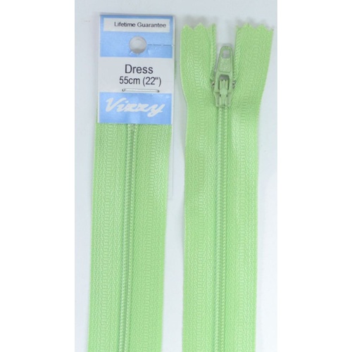 Vizzy Dress Zip, 55cm Colour 41 NIL GREEN