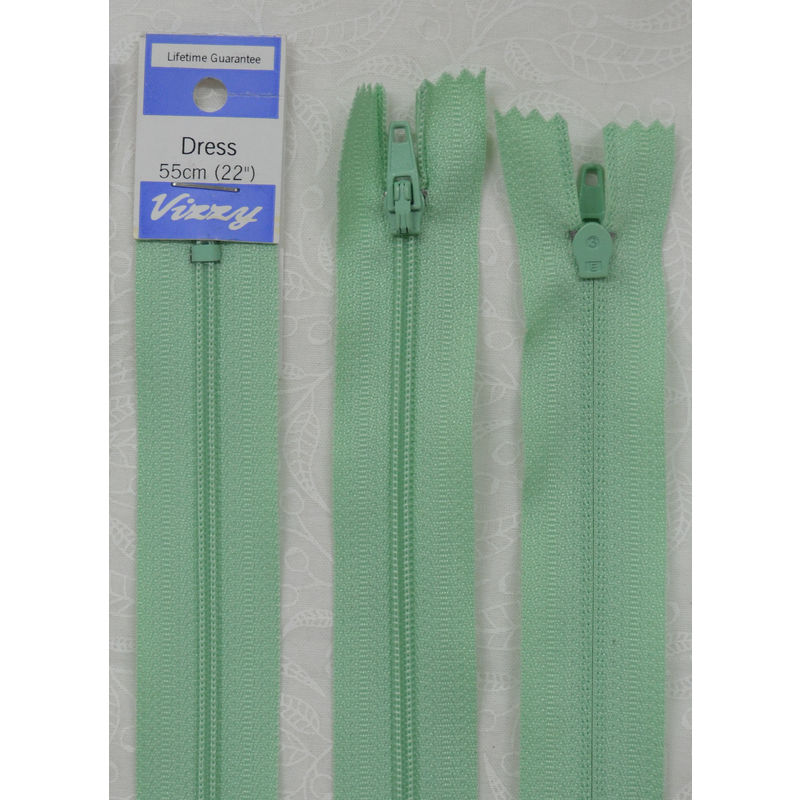 Vizzy Dress Zip, 55cm Colour 97 MINT