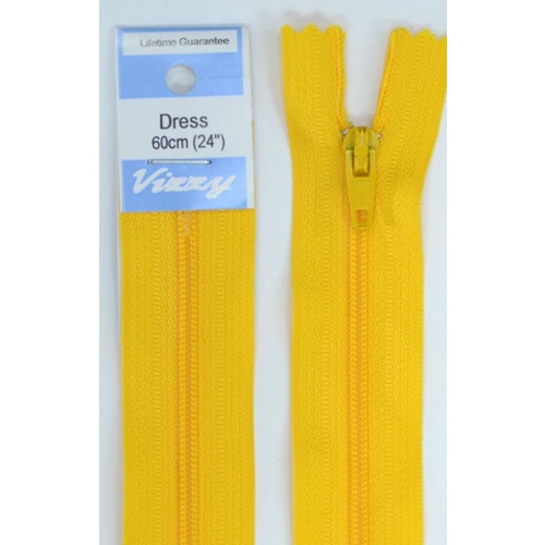Vizzy Dress Zip, 60cm Colour 19 WA GOLD