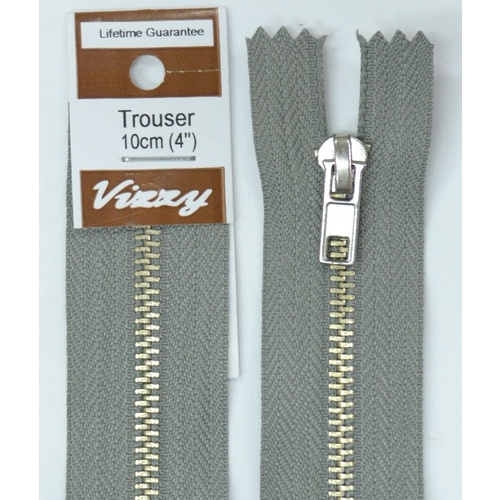 Vizzy Trouser Zip 10cm PEARL GREY