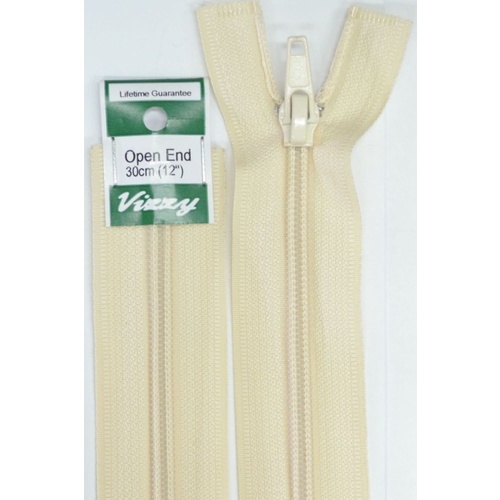 Vizzy Open End Zip 30cm 04 CALICO