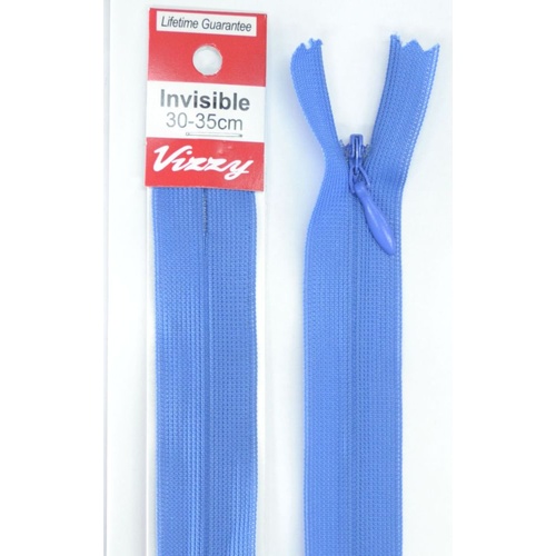 Vizzy Invisible Zip 30-35cm, Colour 115 BRIGHT BLUE