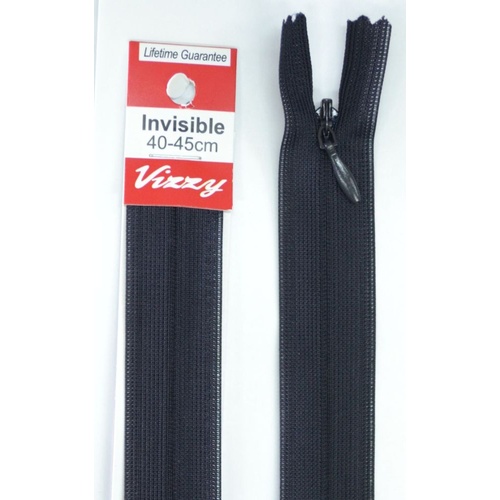 Vizzy Invisible Zip 40-45cm, Colour 71 INK NAVY