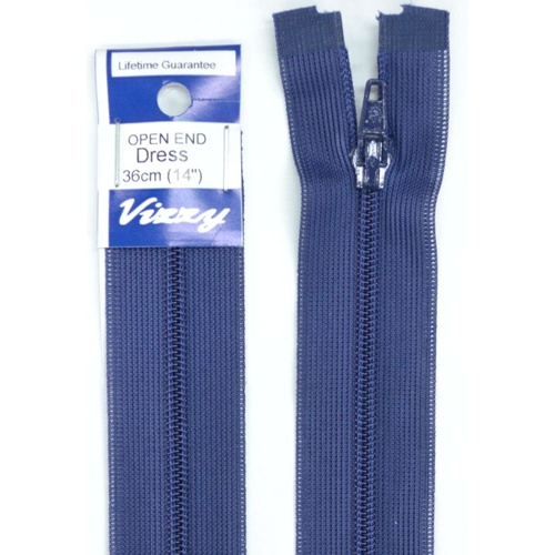 Vizzy Open End Dress Zip 36cm 58 NAVY