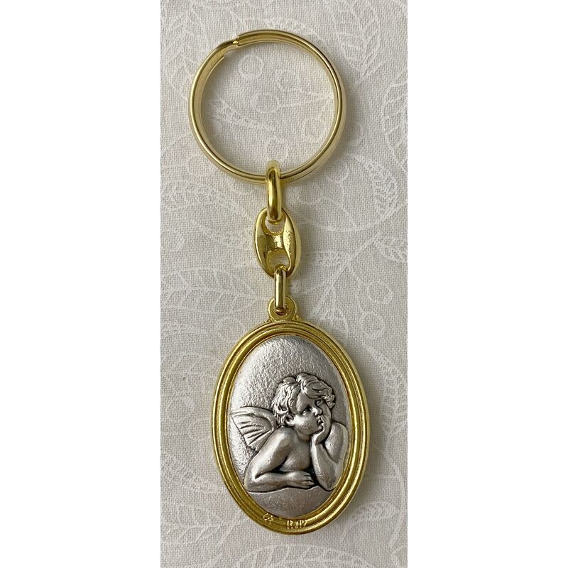 Keyring, Angel / Angel, Double Sided, A Quality Product