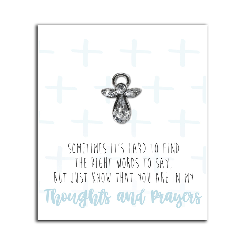 Always With You Angel, THOUGHTS Lapel Pin, Hat Pin