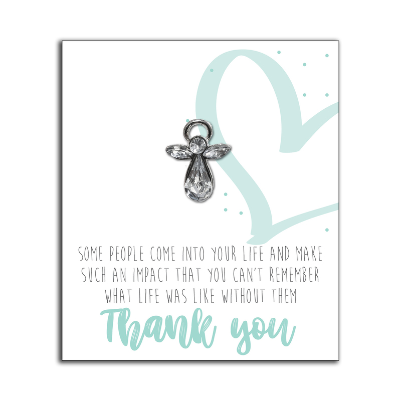 Always With You Angel, THANK YOU, Lapel Pin, Hat Pin