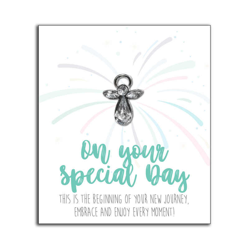 Always With You Angel, ON YOUR SPECIAL DAY, Lapel Pin, Hat Pin
