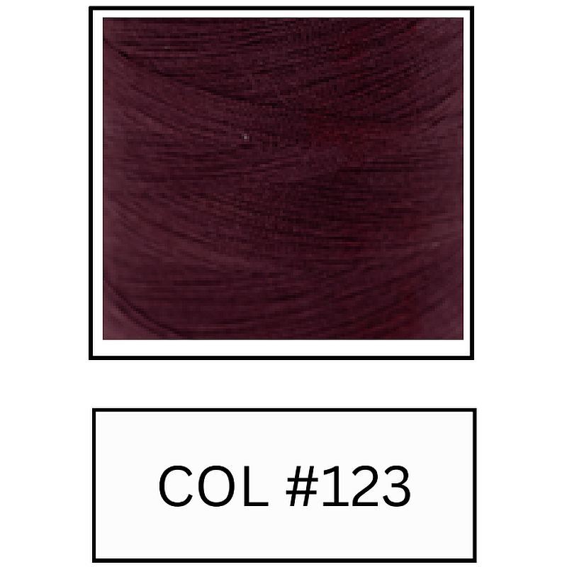 Luxe 120 Colour 123, Cotton Coated Polyester Sewing Thread 1000m