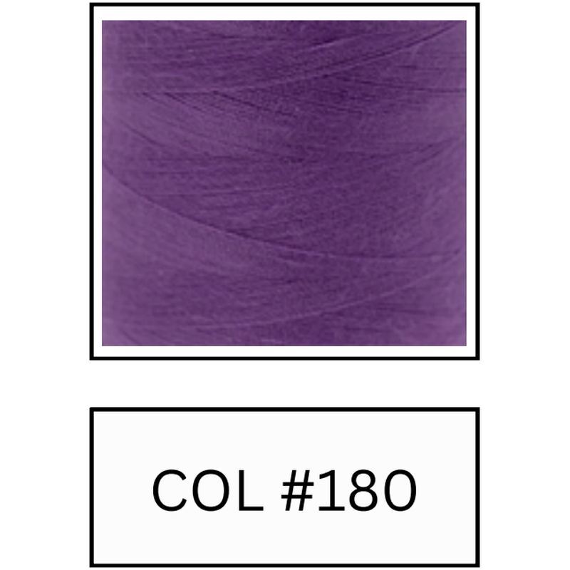 Luxe 120 Colour 180, Cotton Coated Polyester Sewing Thread 1000m