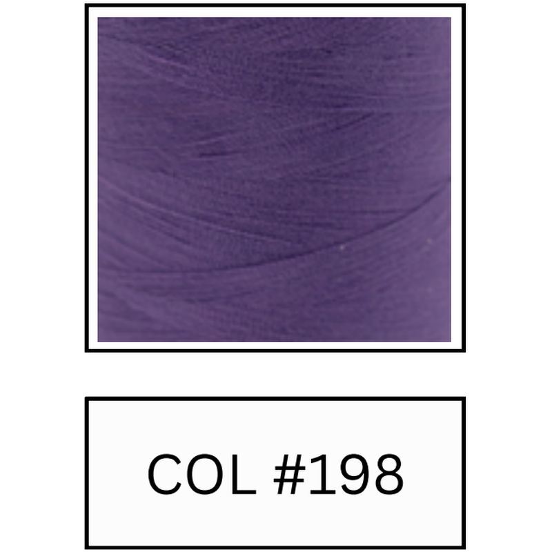 Luxe 120 Colour 198, Cotton Coated Polyester Sewing Thread 1000m