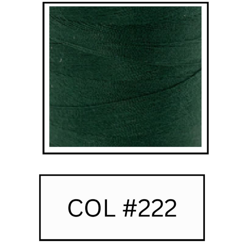 Luxe 120 Colour 222, Cotton Coated Polyester Sewing Thread 1000m