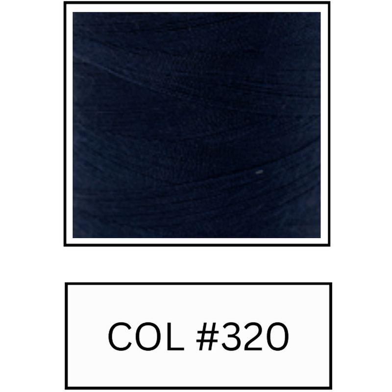 Luxe 120 Colour 320, Cotton Coated Polyester Sewing Thread 1000m
