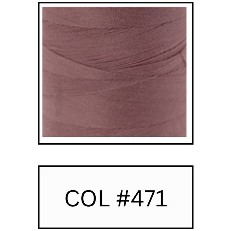 Luxe 120 Colour 471, Cotton Coated Polyester Sewing Thread 1000m