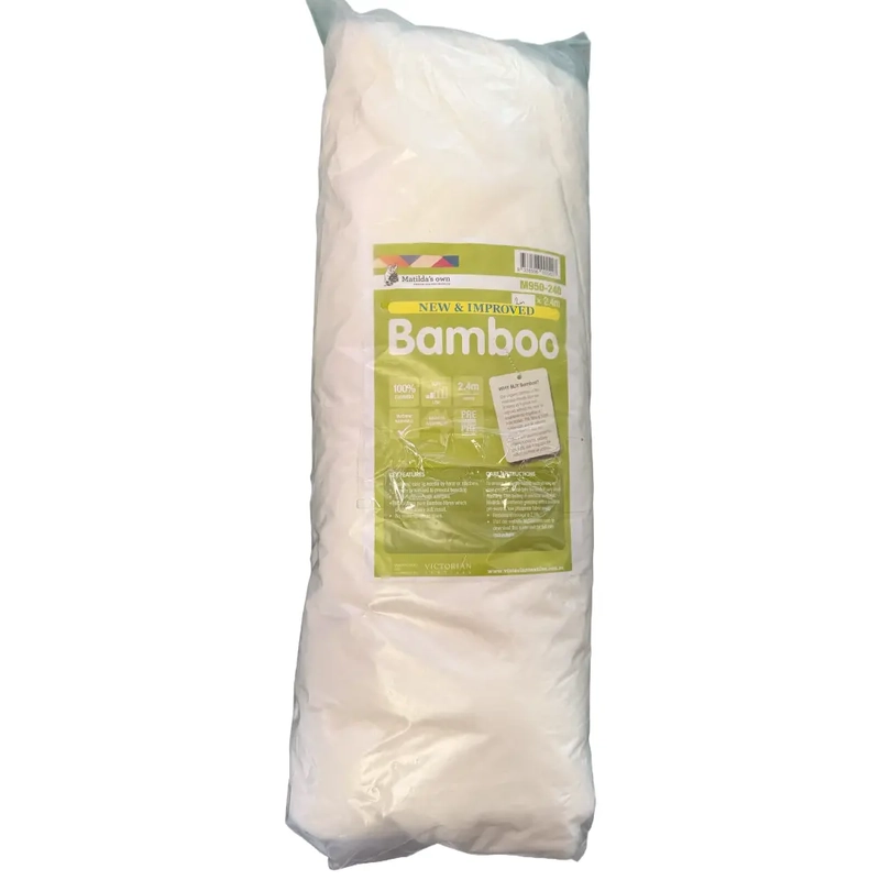 Matildas Own Bamboo Batting 2.4m wide x 2m REMNANT