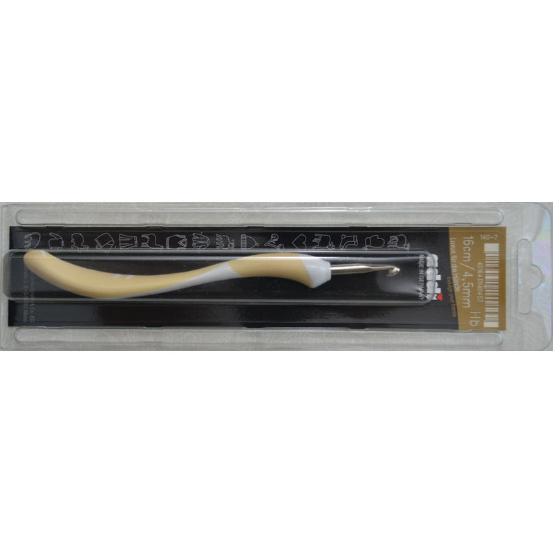 Addi Crochet Hook 16cm x 4.50mm Addiswing Aluminium Ergonomic Maxi