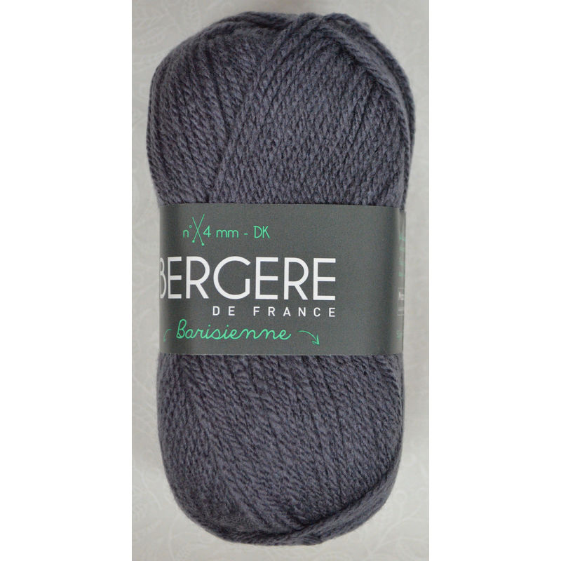 Bergere Yarn, Barisienne 100% Acrylic, 50g (140m) DK, Zinc