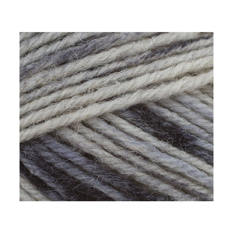 Bergere Goomy 50 Yarn, 75% Wool 25% Polyamide, 50g Ball, Imprim Gris