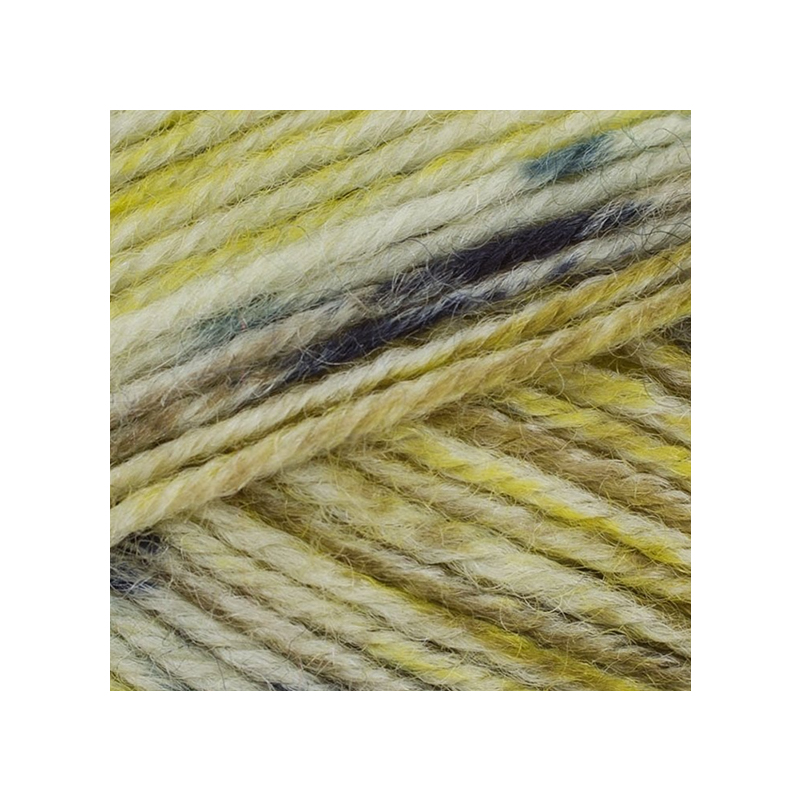 Bergere Goomy 50 Yarn, 75% Wool 25% Polyamide, 50g Ball, Imprim Jaune
