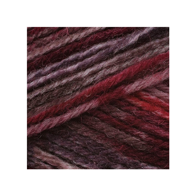 Bergere Goomy 50 Yarn, 75% Wool 25% Polyamide, 50g Ball, Imprim Rose