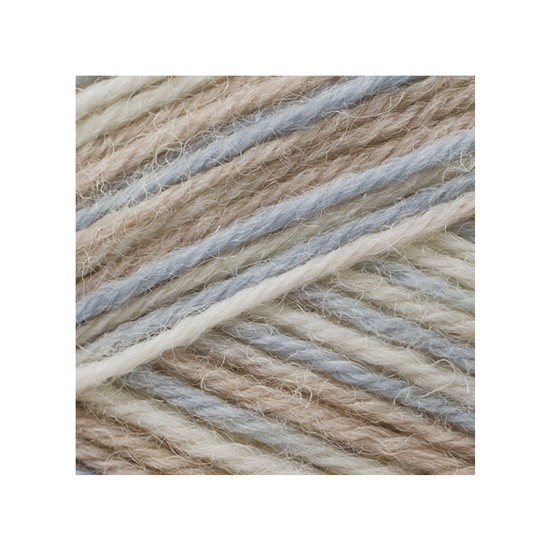 Bergere Goomy 50 Yarn, 75% Wool 25% Polyamide, 50g Ball, Imprim Azur