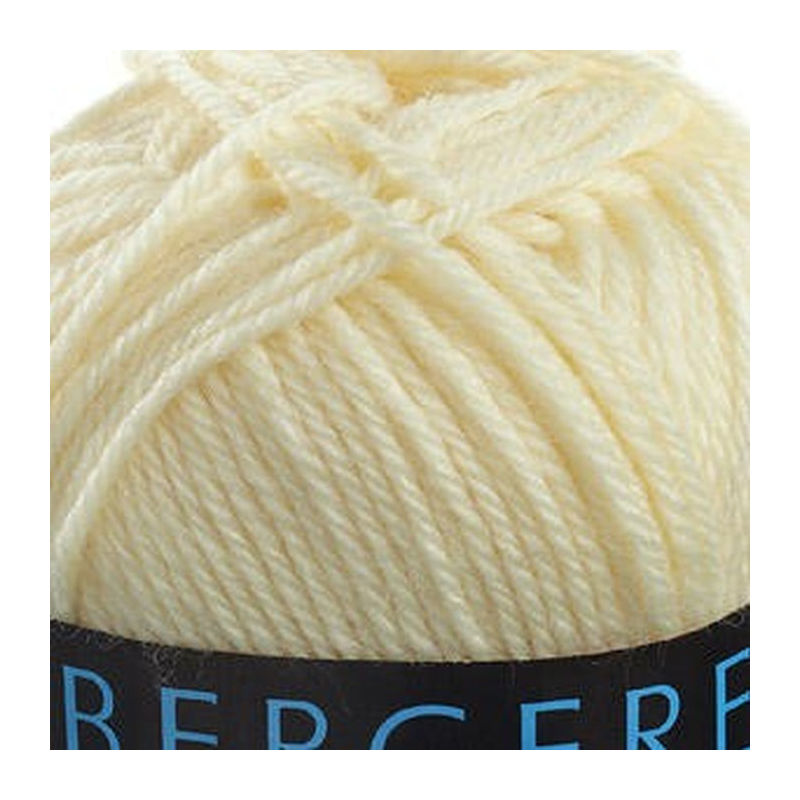 Bergere Ideal Yarn, 40% Combed Wool, 30% Acrylic/Polyamide, 50g Ball, Meije