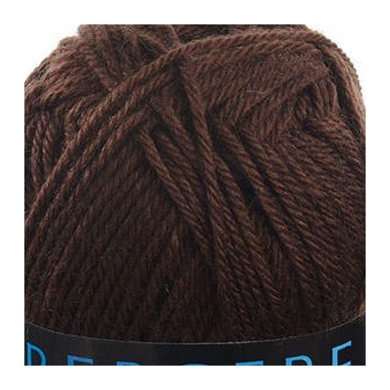 Bergere Ideal Yarn, 40% Combed Wool, 30% Acrylic/Polyamide, 50g Ball, Tabac