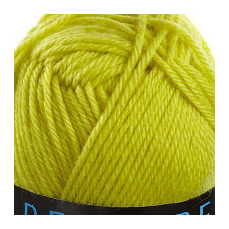 Bergere Ideal Yarn, 40% Combed Wool, 30% Acrylic/Polyamide, 50g Ball, Citronnier