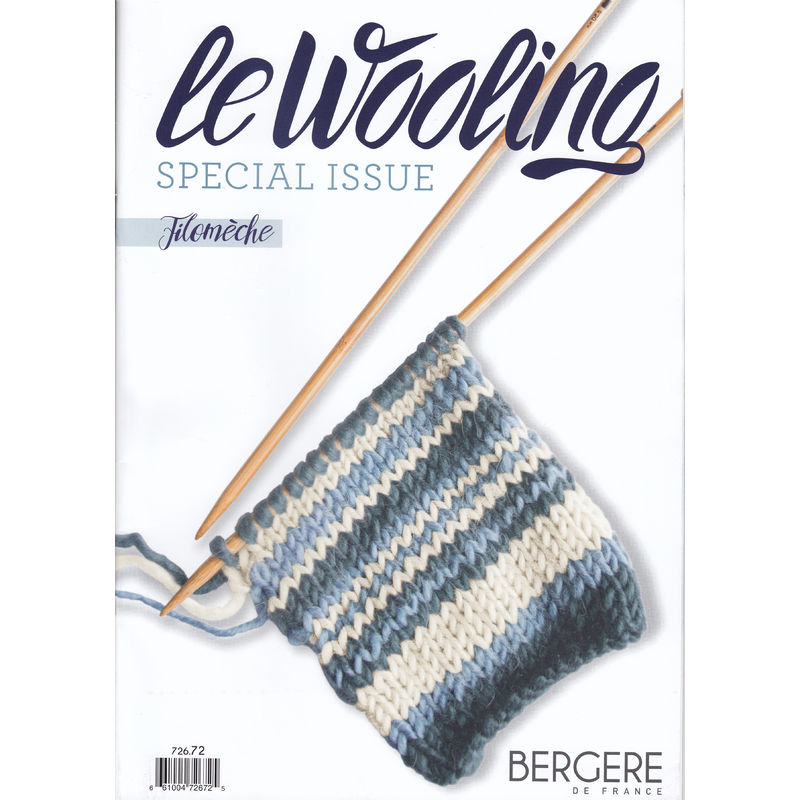 Bergere De France Le Wooling Special Issue, Filomeche - Knitting Patterns in english