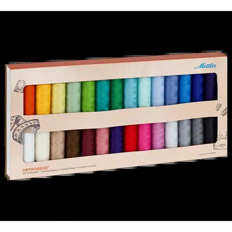 Mettler Metrosene 28 x 150m Spool Thread Gift Pack