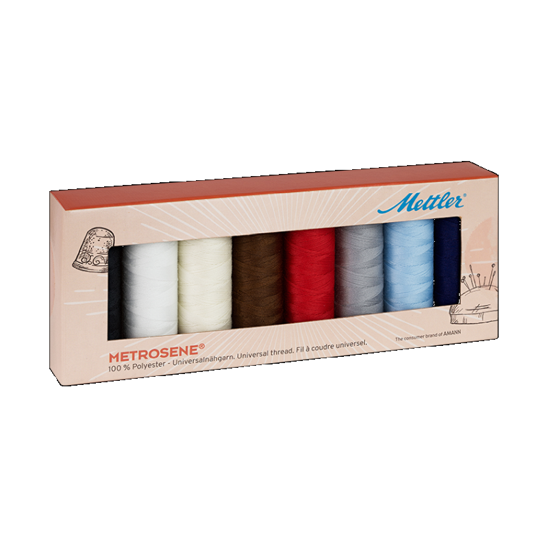 Mettler Metrosene 8 x 150m Spool Thread Gift Pack