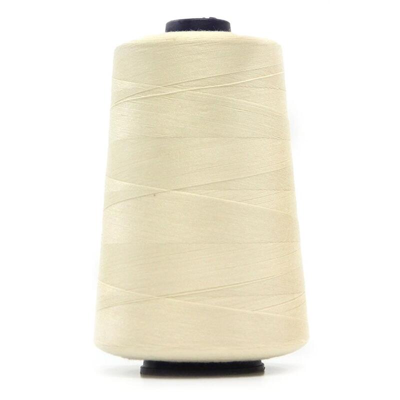 Hemline 5000m NATURAL Overlocker & Sewing Thread, 100% Polyester