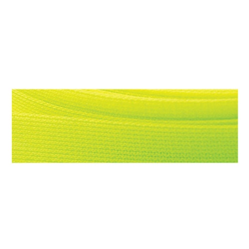 Uni-Trim Knitted FLURO YELLOW 50mm Bias Binding Per Metre