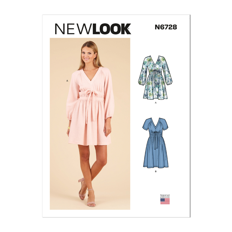 New Look Sewing Pattern N6728 Misses' Dresses