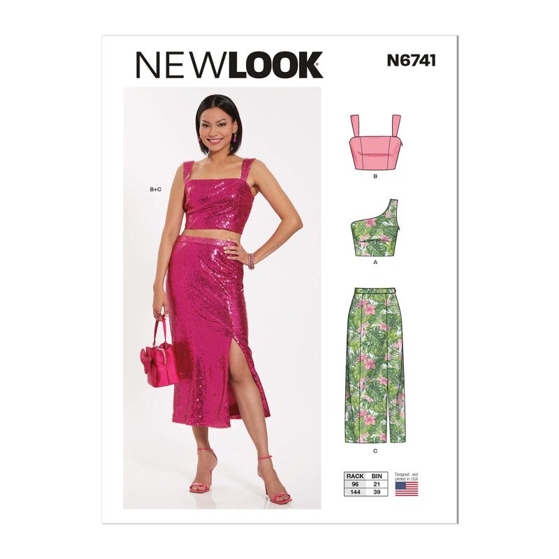 New Look Sewing Pattern N6741 Misses’ Two-Piece Dresses