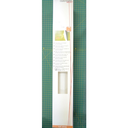 Gutermann Stabilizer BSN Thermo Film To Iron On Embroidered Designs 50cm x 5m