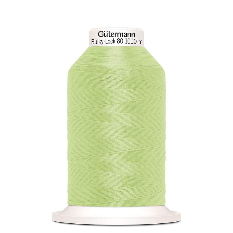 Gutermann Bulky-Lock No.80, #152 LIGHT GREEN 1000m Overlocking Thread